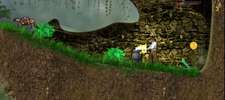 Golden Snake game - gameplay screenshot